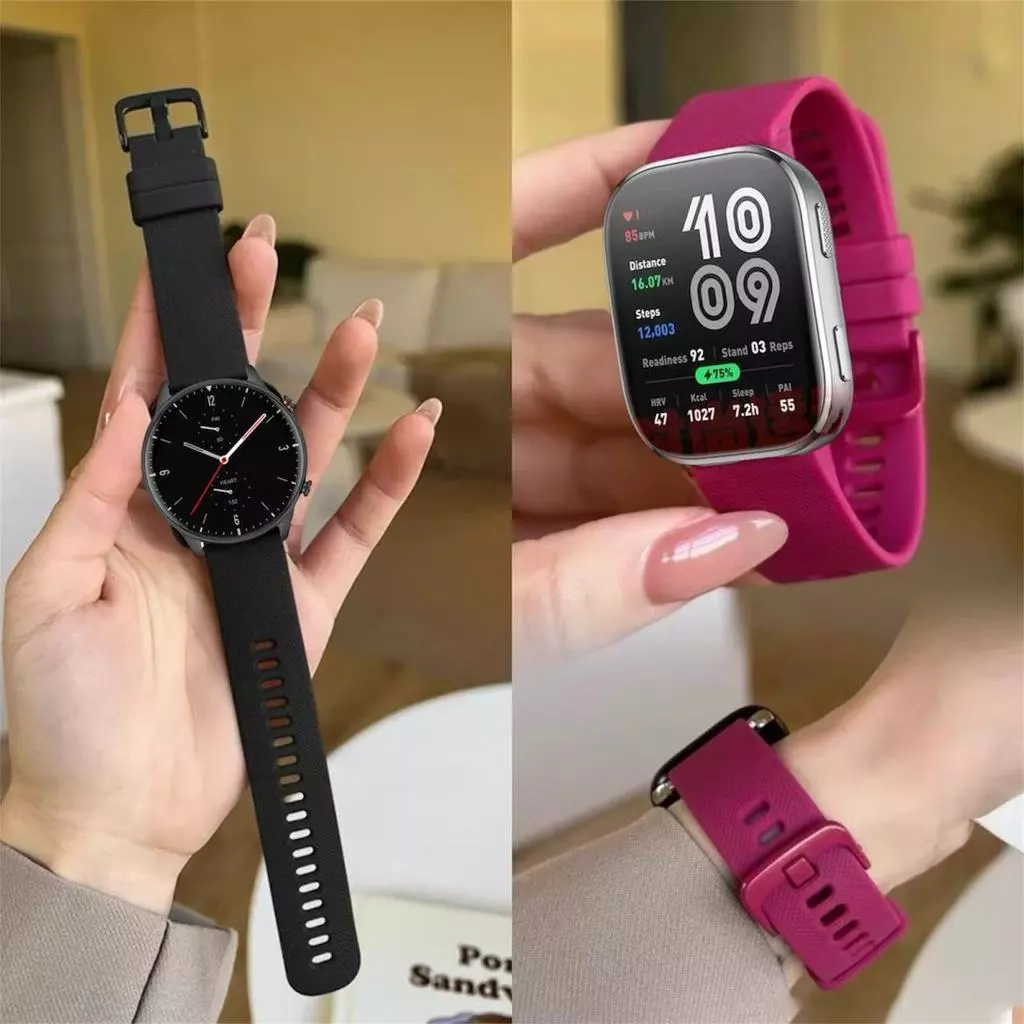 สายนาฬิกาสำหรับAmazfit GTR2/GTR3/GTR4 GTR mini/Active/active2/Bip3/3Pro/Bip5/Bip6/gts2 gts3 gts4