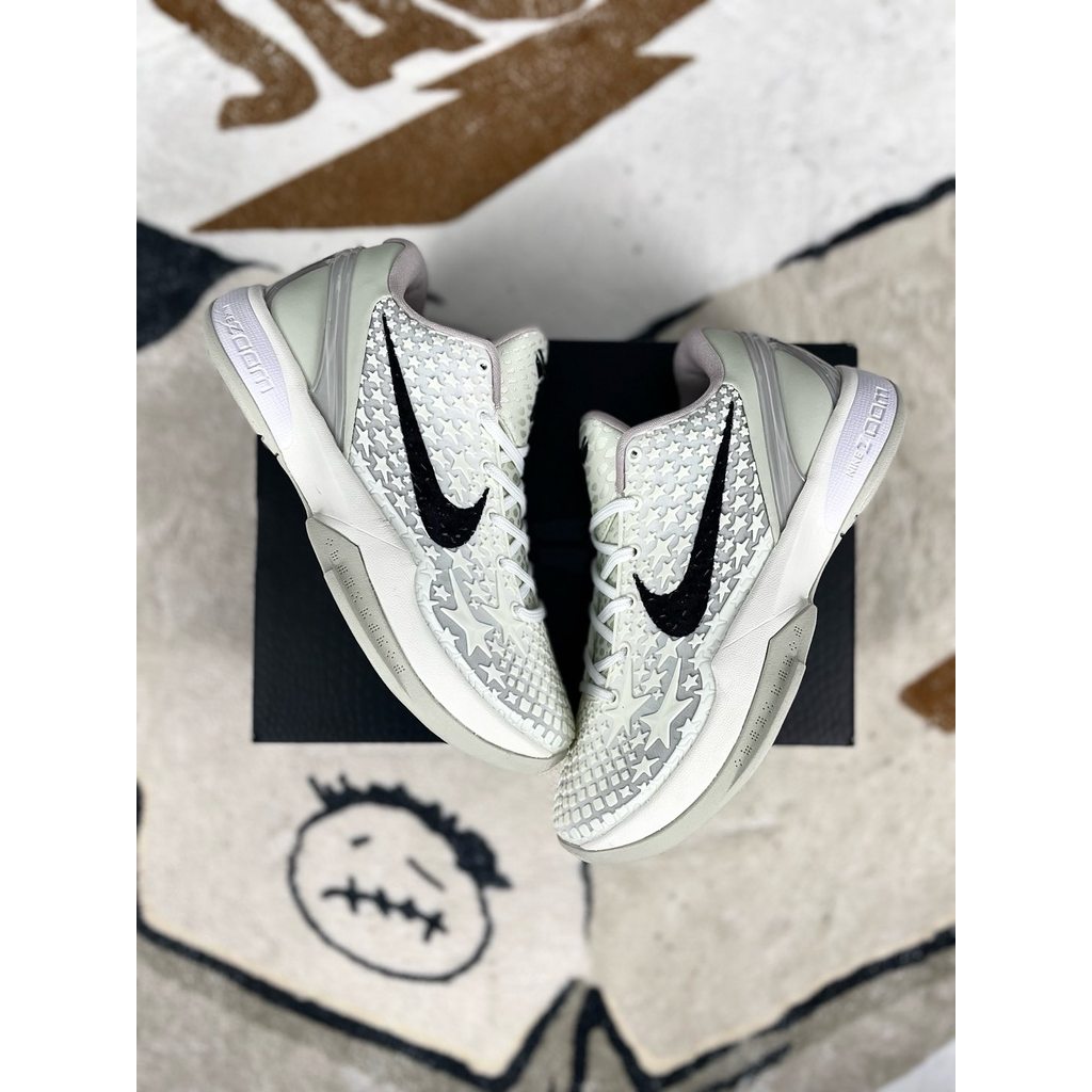 Nike Kobe 6 Proto ต้นฉบับ รองเท้าบาสเก็ตบอลคุณภาพสูง ดูดซับแรงกระแทกดี มีสีสันสวยงาม