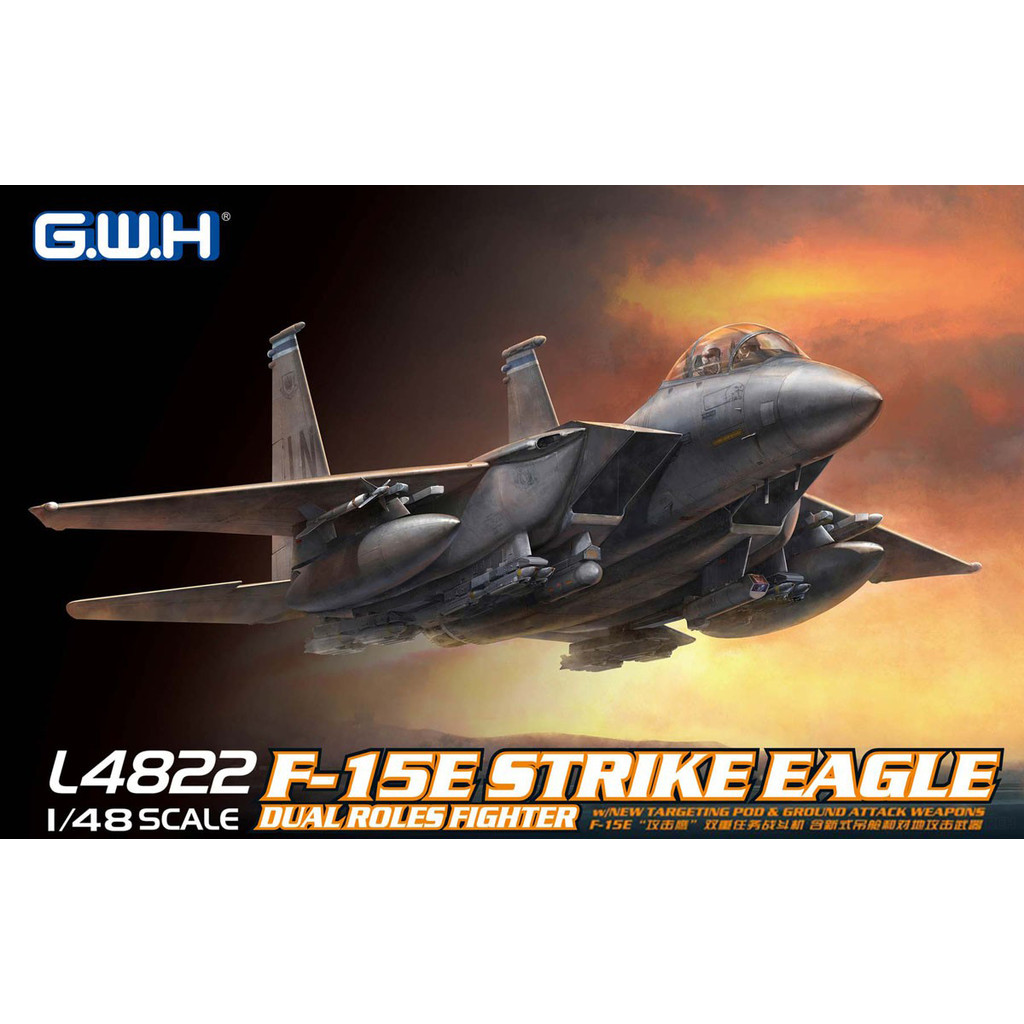 GWH/长城 L4822 1/48 F-15E Strike Eagle Dual Roles Fighter