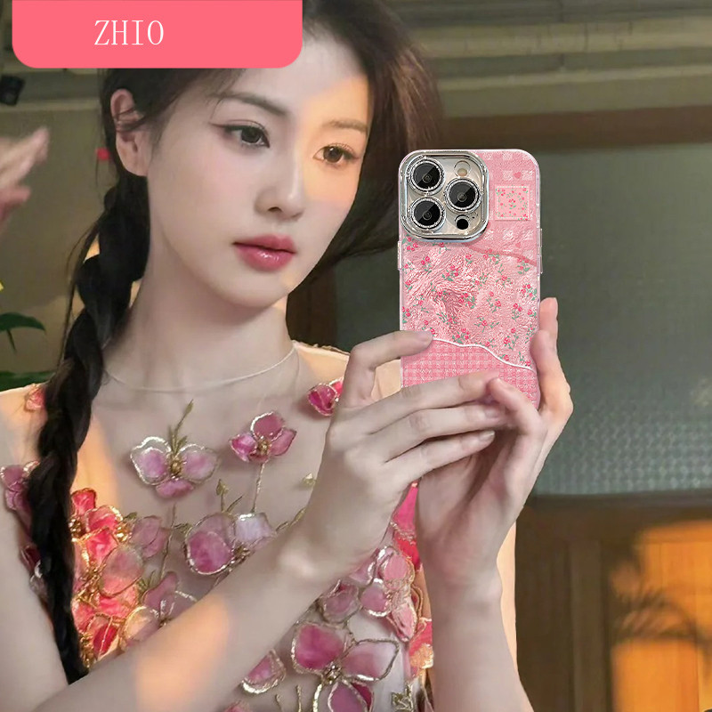 [64] เหมาะสําหรับ Huawei nova13 เคสโทรศัพท์ Honor 300/200 Pink Rose nova12/7honor100 กันกระแทก * - &