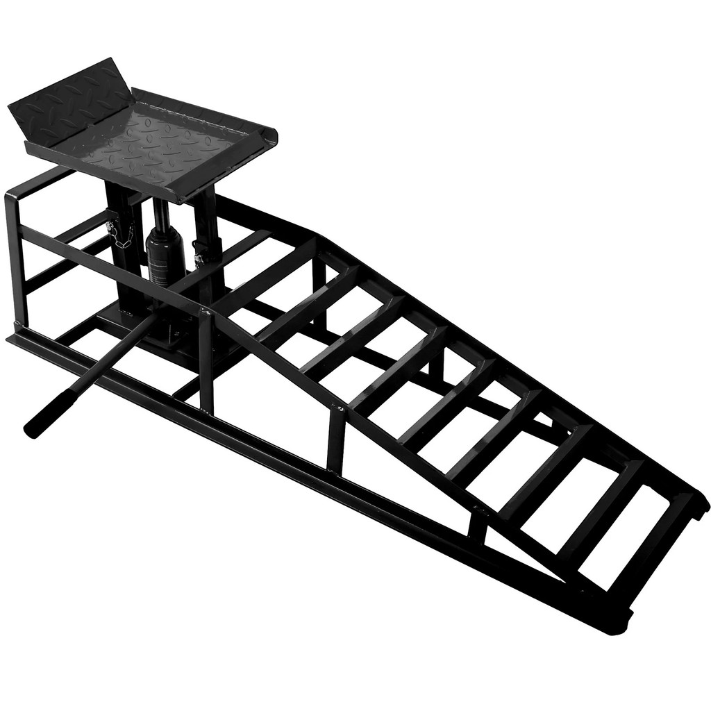 Auto Car Truck Service Ramps Lifts, Garage Car Lift Hydraulic Ramps Black 5 Ton,autmotive Hydraulic 