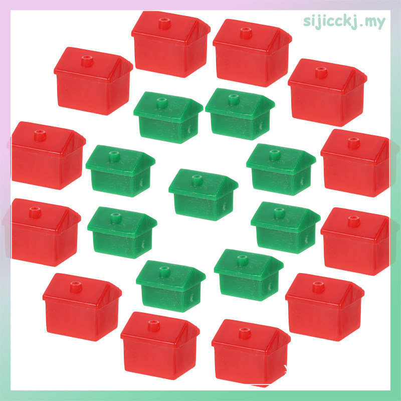 House Replacement Game Houses Money Board Accessory Hotels Party sijicckj