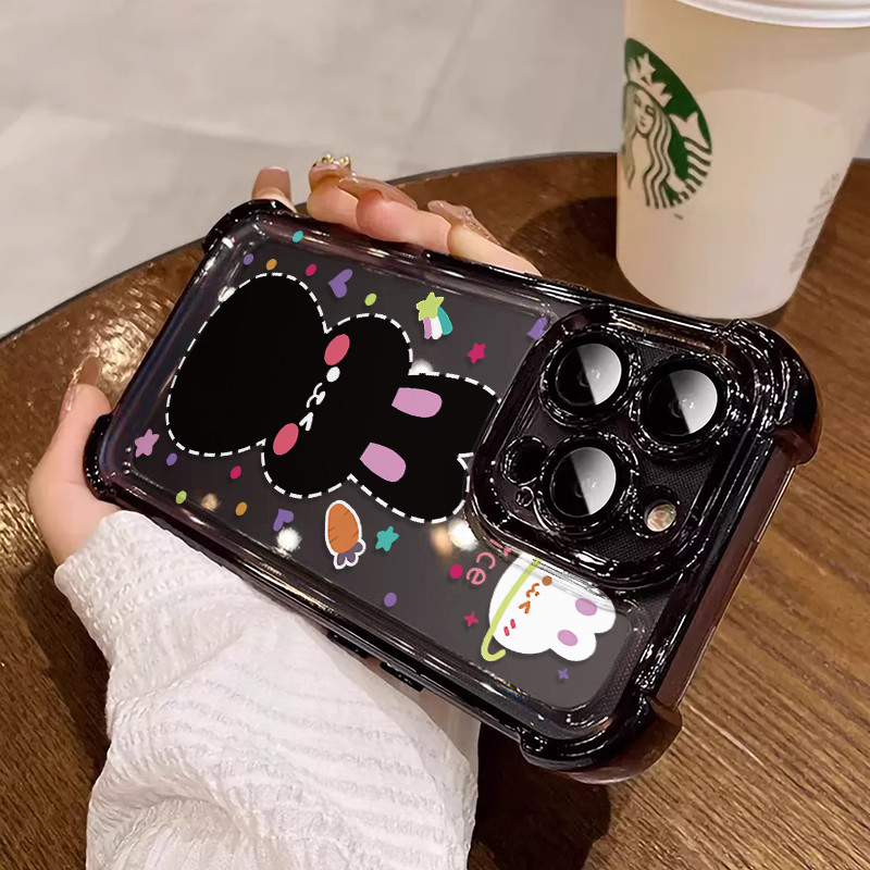 3 In1 กระต่ายสําหรับ Vivo Iq00 Z6x Neo5se Z8x Z9-5g Z9 Turbo Iq00 Z9x Iq00 Z10 13 เคสโทรศัพท์ Soft A