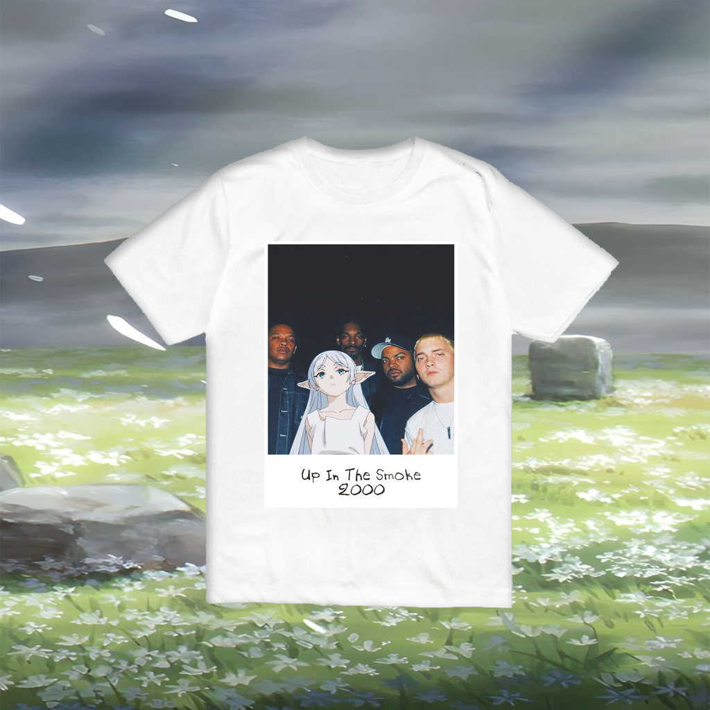 【Frieren Tee – Beyond Journey’s End】| เสื้อยืดลาย “Frieren” อนิเมะสายเวทมนตร์สะเทือนใจ ลุคเท่แนวแฟนต