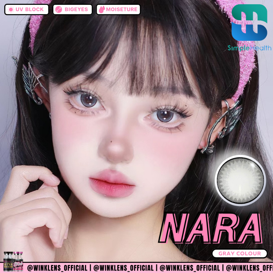 Simple Health TH คอนแทคเลนส์ คอนแทคเลนส์ รายเดือน  Contact lens แนวแฟชั่น ไม่มีค่าสายตา ใส่สบาย 1 คู