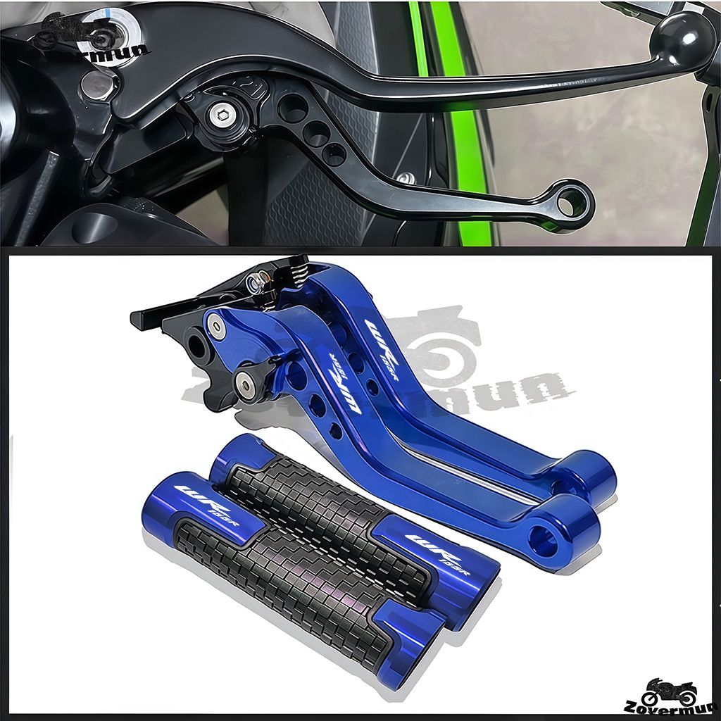 สําหรับ YAMAHA WR155 WR155R รถจักรยานยนต์เบรค Lever WR155R คลัทช์ WR155R CNC อลูมิเนียม 6 ขั้นตอนปรั