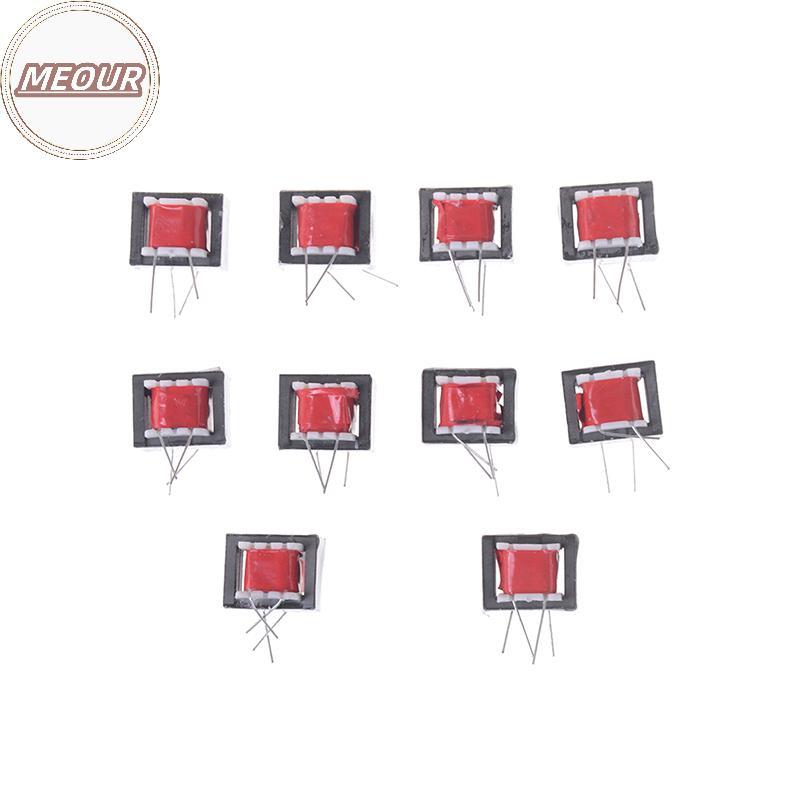 Meour 10 ชิ้นหม้อแปลงไฟฟ้า 600:600 โอห์ม 1:1 EI14 แยก Transformer ringing VN