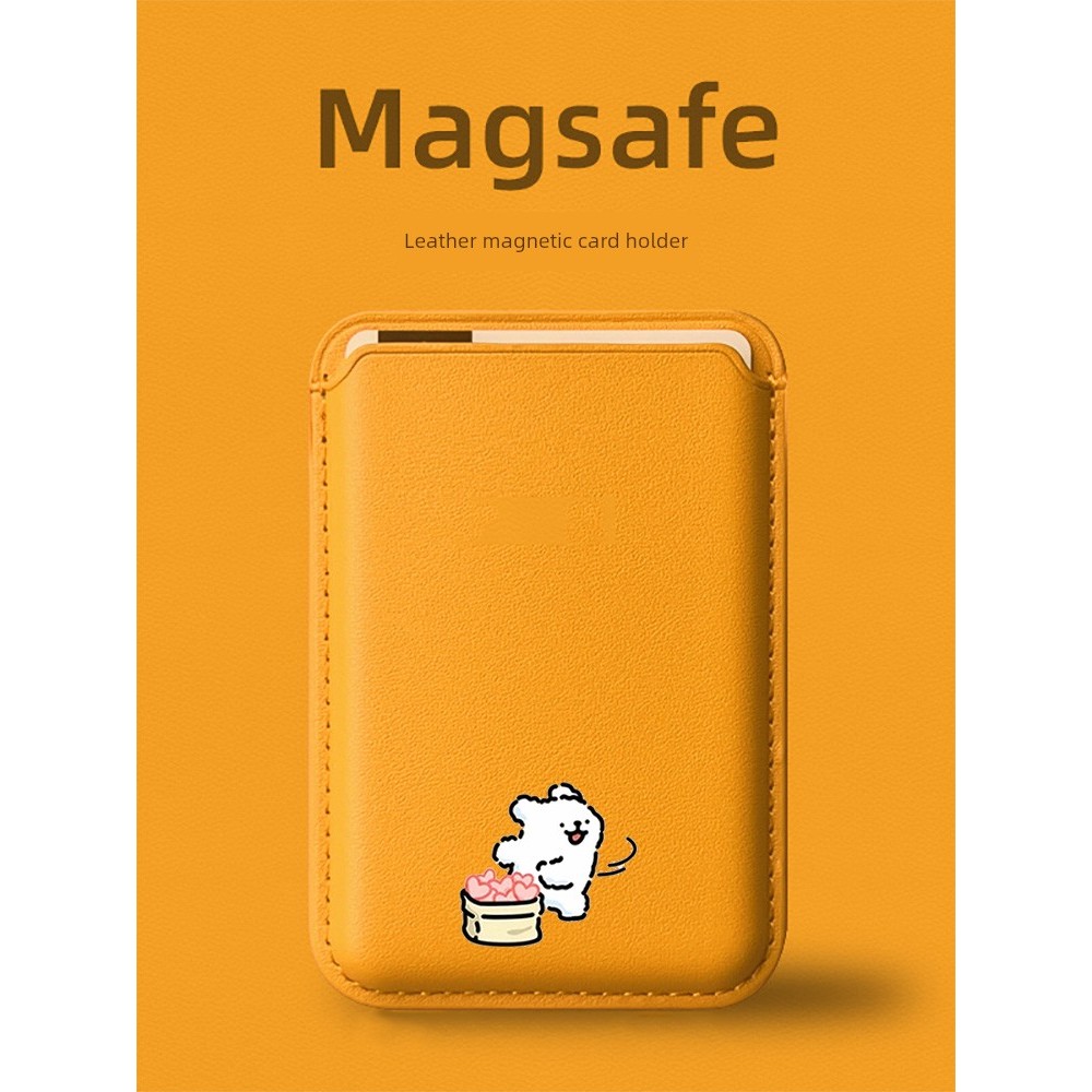 magsafe card wallet magsafe Line Puppy magsafe Magnetic Card Holder เหมาะสําหรับ Apple iphone17/16/1