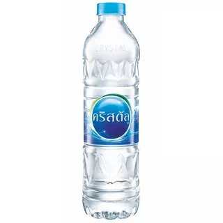 คริสตัลน้ำดื่ม 600มล. แพค 12 Crystal Water 600ml. Pack 12 [หมายเลขบาร์โค้ด 8851952350789 ]