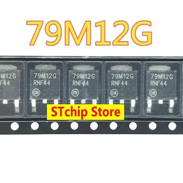 20pcs MC79M12CDTRKG เครื่องปรับแรงดันไฟฟ้า IC Patch 79M12 TO-252 นําเข้า MC79M12