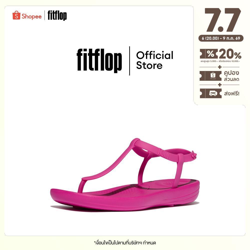 FITFLOP iQUSHION SPLASH T-STRAP รองเท้าแตะผู้หญิง รุ่น JD8-D56 สี PURPLE