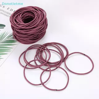 <Donotletme> 100 ชิ้นหญิงสาวยางรัดผมผูกเชือกยืดหยุ่น Hairband ผู้ถือผมหางม้า s Scrunchies ลดราคา