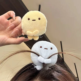 2026 ใหม่ Kawaii Sumikko Gurashi กิ๊บติดผมตุ๊กตา,นุ่มปุยการ์ตูนตัวอักษรผม Barrettes,น่ารักทุกวันตกแต่งอุปกรณ์เสริมผมสําหรับสาว