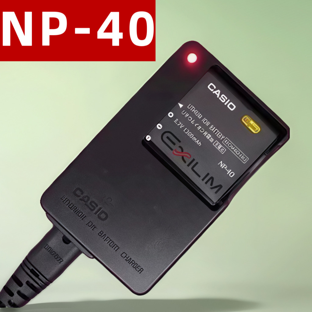 เหมาะสําหรับกล้อง Casio P700 P505 P600 Z100/200/300/400 เครื่องชาร์จแบตเตอรี่ NP-40