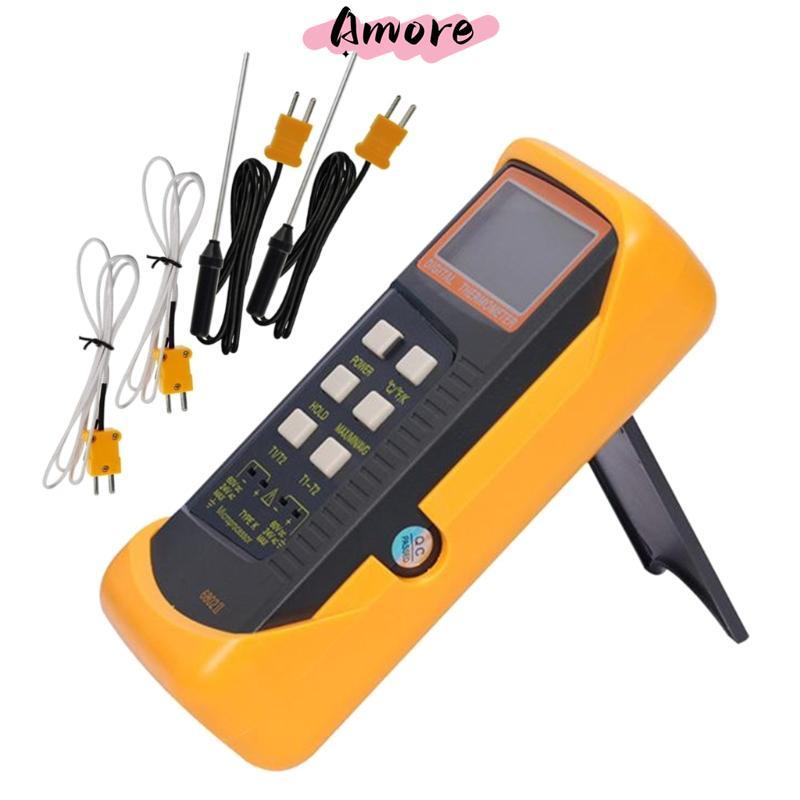 Amore Temperature Monitoring Digital K-Type Thermocouple สําหรับห้องปฏิบัติการ