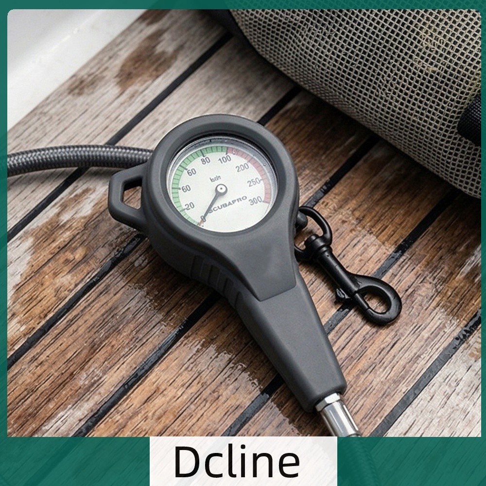Scuba Pressures Gauge Boot Protector with Hook Hole Pressures Gauges Protective Cover Portable Gauges Parts For 52mm Metal Head [Dcline.th]