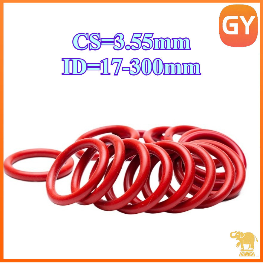 CS3.55 mm * ID17-300 mm โอริง O-Ring ทน ความร้อนสูง โอริงทนความร้อน โอริงยาง ยางทนความร้อน โอลิง.ยาง โอลิง [GYTG]