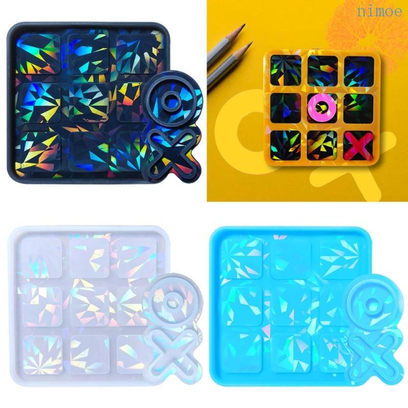 Nio Family Gathering Game แม่พิมพ์เรซิน XO Board Game Resin Mould Kit