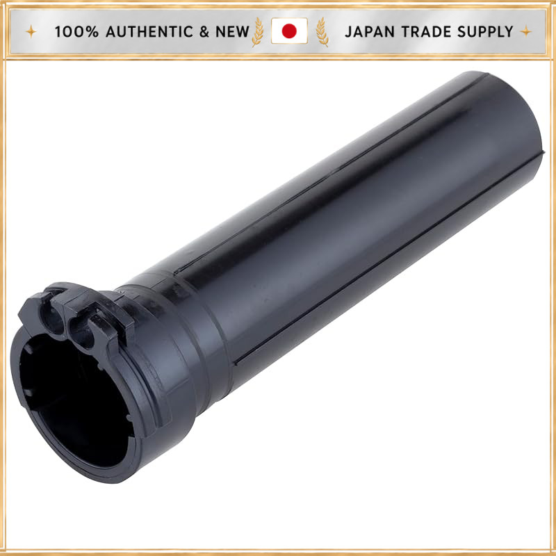 Kijima Motorcycle Parts Throttle Pipe for Inch/2-Wire Harley ('82-'15) Black HD-04803 [04 HARLEY]