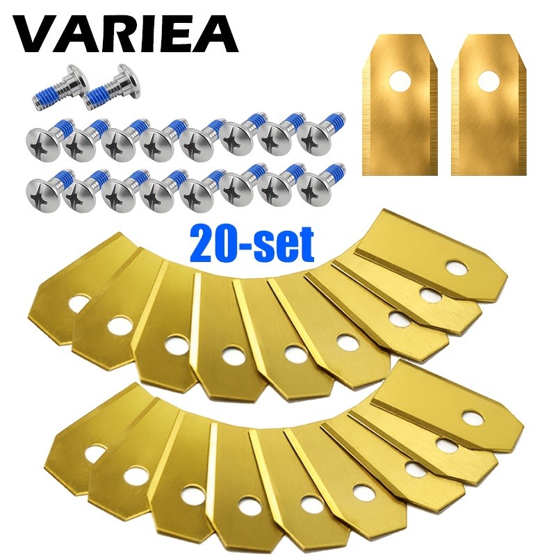 VARIEA-เหมาะสําหรับ Husqvarna เครื่องตัดหญ้าอัตโนมัติ, หุ่นยนต์ Gardena เปลี่ยนหุ่นยนต์แผ่นเครื่องตั