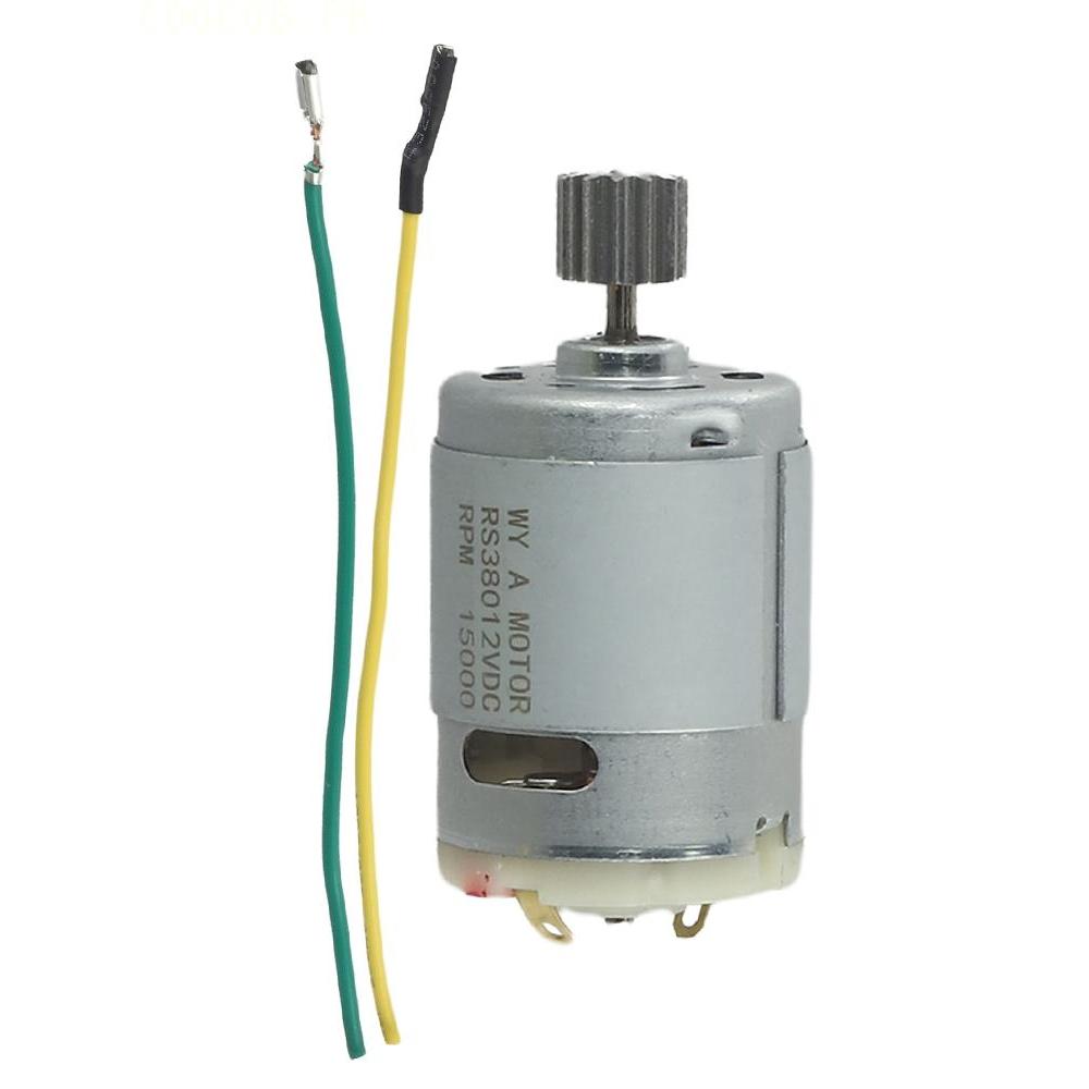 มอเตอร์ทรงพลังสําหรับรถยนต์ไฟฟ้าเด็ก RS550 RS390 RS380 12V 6V DL555
