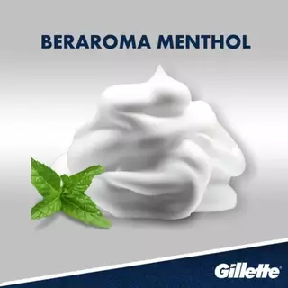 Gillette Foamyshave Lemon Lime 50G ยิลเลตต์ โฟมโกนหนวด โฟมมี่ กลิ่นมะนาว 50 ก.