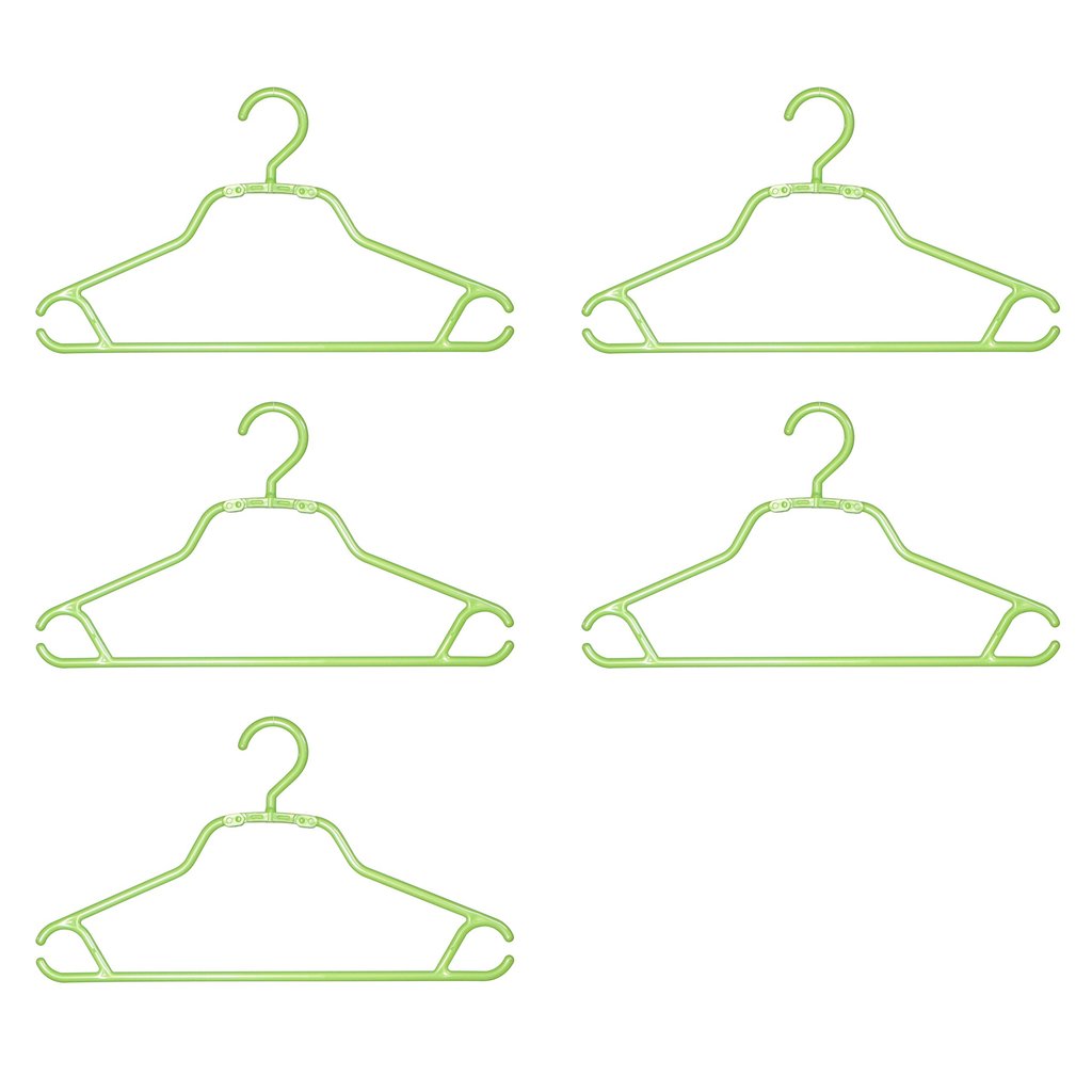 กล่องจัดระเบียบ - Shinkohanger Clothing Hanger "Livido Speedy Shirt Hanger" 5P Pearl Green