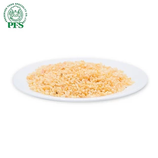 PFS ชิ้นกุ้งอบน้ำมันงาอบแห้ง ขนาด 100 กรัม FREEZE DRIED SESAME OIL SHRIMP FLAKE