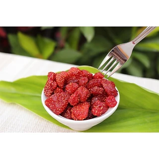 [ลดแรง🔥] สตอเบอรี่อบแห้ง สตรอเบอรี่ ไม่มีน้ำตาล 🍓 Dried Strawberry ผลไม้อบแห้ง