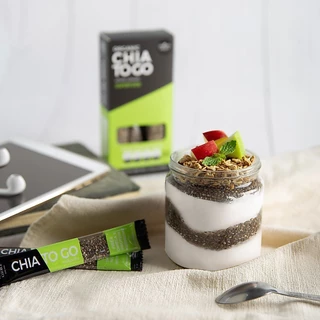 [ แพ็คคู่ ] HEALTHY CHOICE | เมล็ดเจียทูโก ขนาด 100g (CHIA-TO-GO 10gX10ซอง) X 2 กล่อง