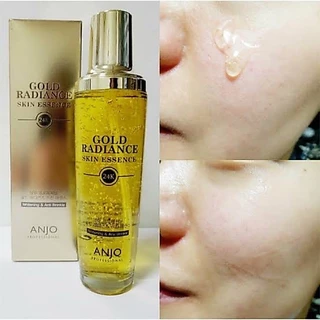ถูกสุด (สั่งในไลฟ์ลด100)🏆ANJO 24K Gold Radiance Skin Essence 24K Whitening & Anti Wrinkle 150ml.