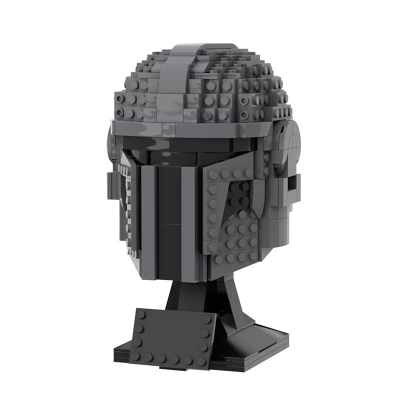 Creator Star Wars Mandalorian Helmet Building Blocks ของเล่นสําหรับของขวัญเด็ก