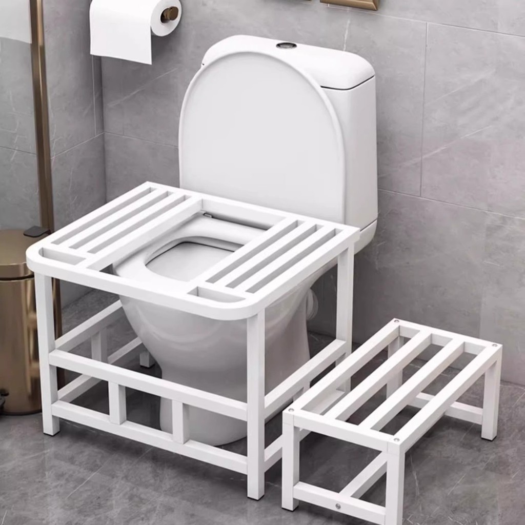 Multifunctional household squat toilet stool, converted from sitting toilet to squat toilet, stable 