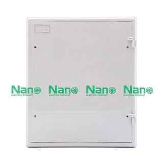 Nano แผง แผงไฟฟ้าพลาสติก NANO-305 สีขาว สีเทา