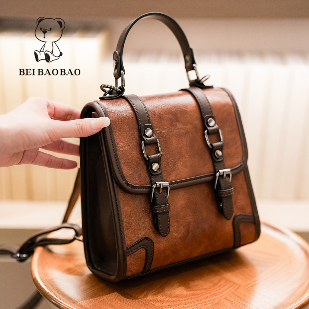 North Bag Style Casual Fashion Bag Fashion Retro Trend Backpack Women