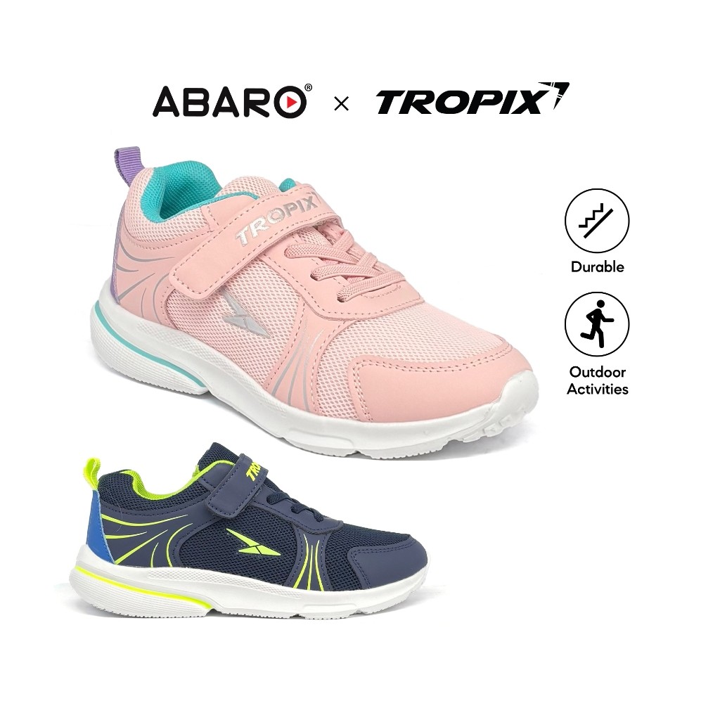 MZ7 ABARO รองเท้ากีฬาเด็ก Unisex SPA5108Q1 Super Light Tropix รองเท้าผ้าใบเด็ก/รองเท้าวิ่ง/Kasut Suk