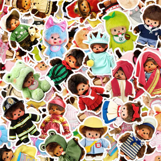 150ชิ้น/เซ็ต ★★★ สติ๊กเกอร์คู่มือไดอารี่ขนาดเล็ก Monchhichi Q-3 ★★★ DIY แฟชั่นสมุดภาพอัลบั้มตกแต่งสติ๊กเกอร์สติ๊กเกอร์ (ขนาด:2~3ซม.)