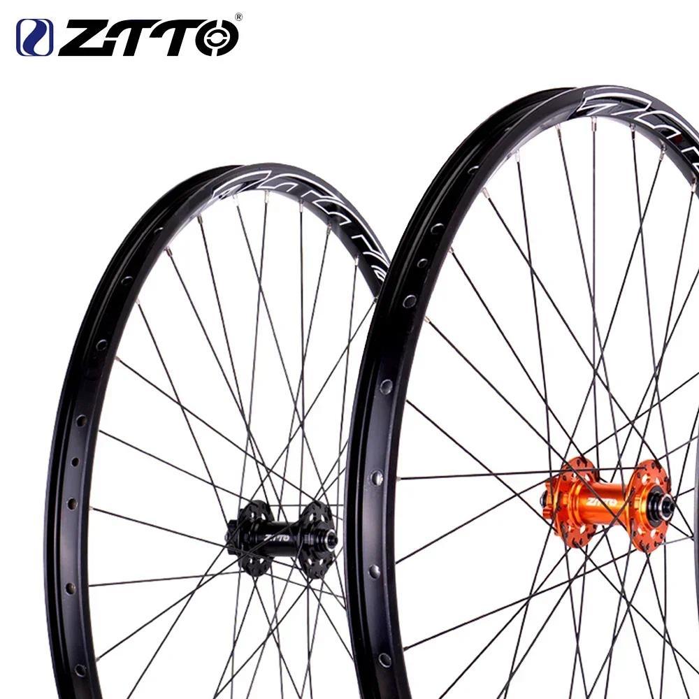ZTZTTO MTB Bike Wheelset Front Wheel 26 27.5 29 32Hole Disc Brake Hub AM Enduro DH Wheelset 15x110 B