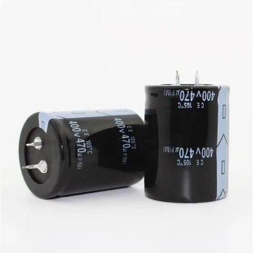 10PCS 470UF 400V ตัวเก็บประจุอลูมิเนียมอิเล็กโทรลีติค 400V470UF 35*50 มม.