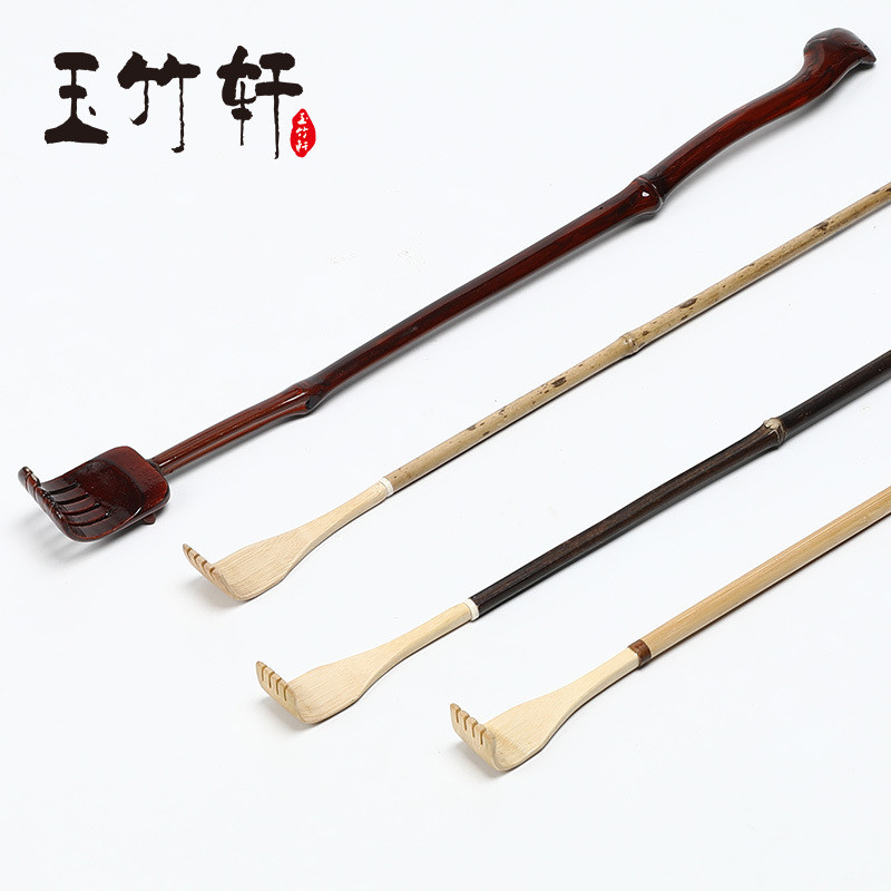 Bamboo back scratcher Itchy scratcher Back scratcher Back massage anti-itch tool Tea accessories Itc