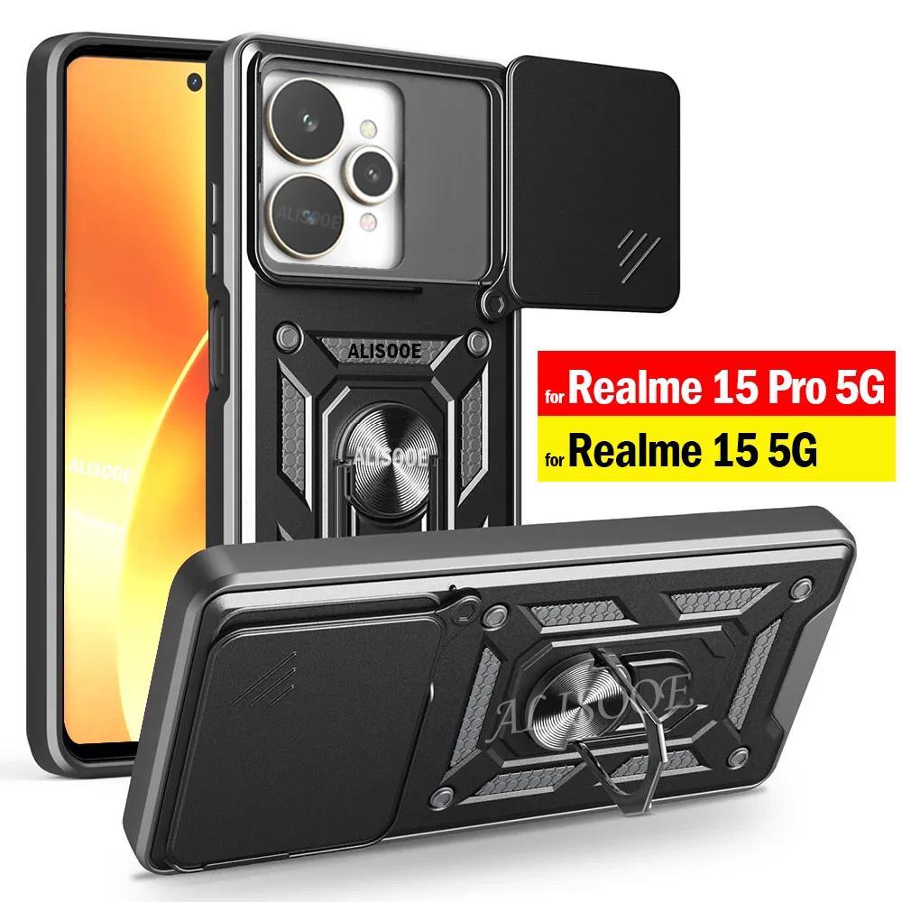 CASE REALME 15 / 15T / 15 PRO / 14 / 14T / 14 PRO IRING CASE MILITARY SLIDE CAMERA