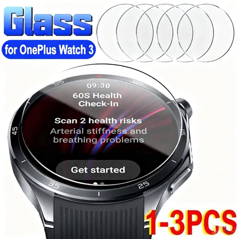 3PCS สําหรับ OnePlus นาฬิกา 4 3 2R 2 46 มม.43 มม.ESIM สมาร์ทวอท์ช Clear Anti Scratch ป้องกันหน้าจอสํ