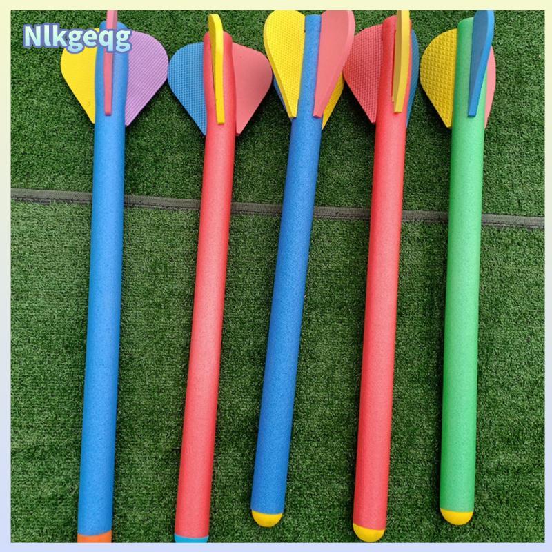 [nlkgeqg] ฝึกขว้าง Javelin Tapered Front Soft Foam Javelin Athletic Gear Rear Fins Training Implemen