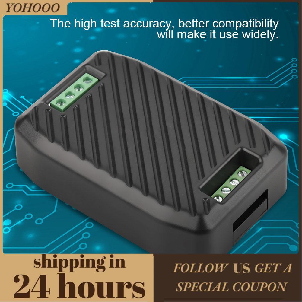 Yohooo Power Energy Meter มัลติฟังก์ชั่นแรงดันไฟฟ้า Current Monitor พร้อม Factor ความถี่การวัด UART 
