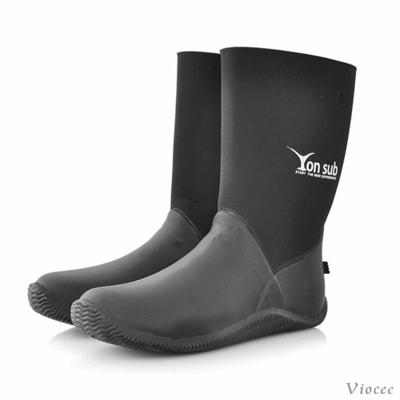 [Viocee] Drysuit Diving Boot Vulcanized Drysuit Boots Enhanced Grip Diving Boots for Scuba Divers
