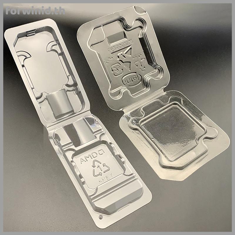 สําหรับ 10pcs CPU Clamshell ถาดกล่องผู้ถือสําหรับ AM2 AM3 FM1 FM2 TH