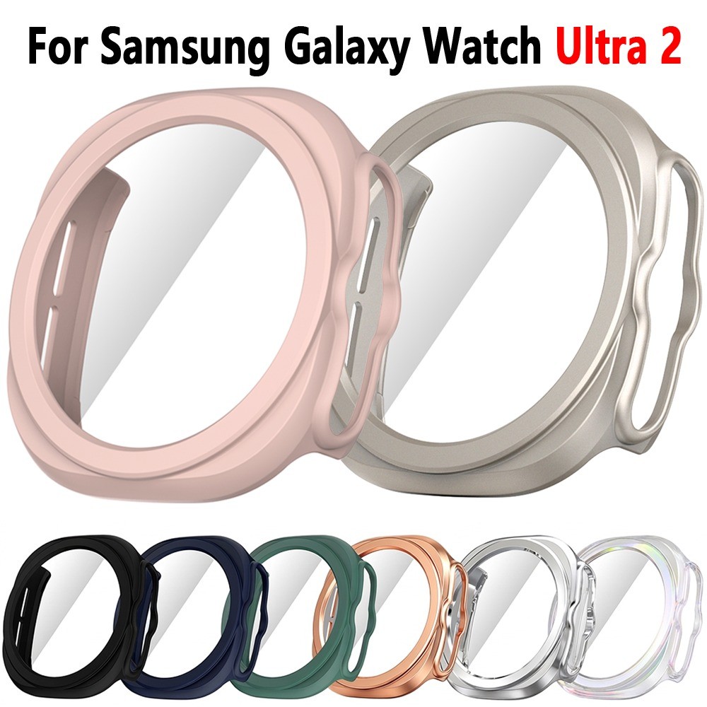 เคสพีซี เข้ากันได้กับ Samsung Galaxy Watch Ultra 2(2026) อุปกรณ์เสริมเกราะป้องกันหน้าจอรอบด้าน