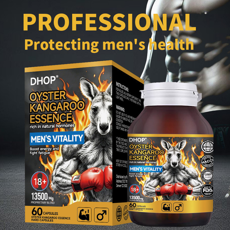 Oyster Kangaroo Essence Capsules OYSTER KANGAROO แคปซูลสมุนไพรสําหรับผู้ชาย