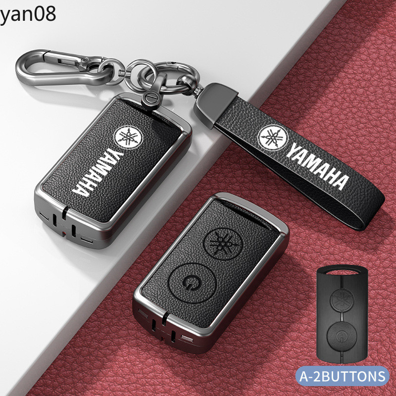 รถระยะไกลสมาร์ทคีย์สําหรับ Yamaha NVX155 NMAX155 AEROX155 QBIX Aerox XMAX300 Protector Fob อุปกรณ์เส