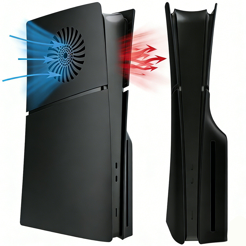 PS5 Slim Host Replacement Shell Slim with Cooling Hole AC Surface Shell PS5 Slim Host Accessories